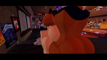 Bunny boy pound that cat girl