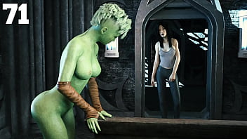 Tales from the unending void #71 asian girlfriend caught me cheating with a horny alien girl who let's me fuck her ass