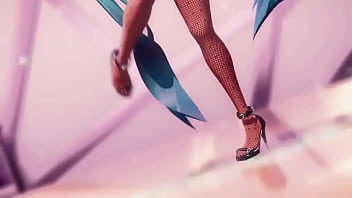 Miku dances with her new clothes