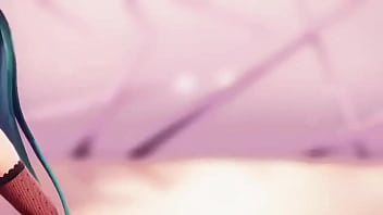 Miku dances with her new clothes