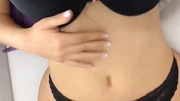 Like if this playhotcam brunette stunner cant be any more busty teasing