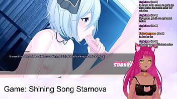 Vtuber lewdneko plays shining song starnova bonus