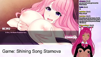 Vtuber lewdneko plays shining song starnova bonus