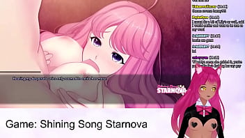 Vtuber lewdneko plays shining song starnova bonus