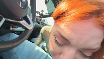 Swallowed the driver's sperm