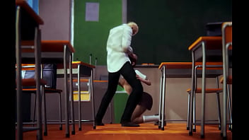 【hentai 3d】japanese glasses girl