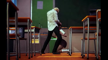 【hentai 3d】japanese glasses girl