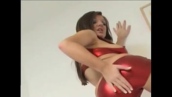 Cute girls in tight spandex and pvc