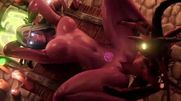 Elfo de la noche contra diablillo