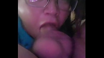 Asian teen blowjob