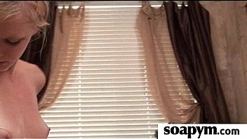 Babe with huge tits massages and blows a customer 20