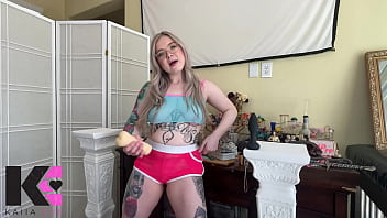 Horny gooner programming to handhump plug & pump for goddess