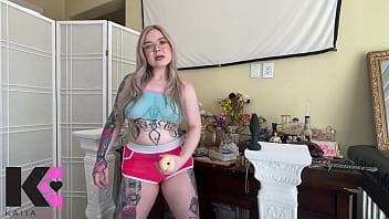 Horny gooner programming to handhump plug & pump for goddess