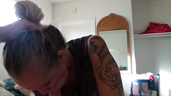 Hot couple in hotel room