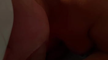 Greedy blowjob with lots of drool on a big thick cock