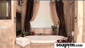 Soapy massage and shower blowjob 2