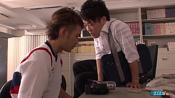 Students exhibit an intense attraction towards their instructor and engage with her intimate area using sexual devices