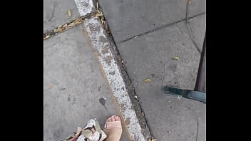 Saliendo con la mini mas cortita q tenia