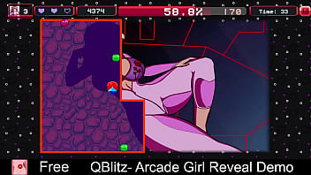 Arcade girl reveal demo free game itchio xonix puzzle 2d adult arcade eroge erotic indie nsfw retro unity