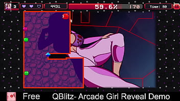Arcade girl reveal demo free game itchio xonix puzzle 2d adult arcade eroge erotic indie nsfw retro unity