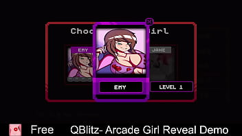 Arcade girl reveal demo free game itchio xonix puzzle 2d adult arcade eroge erotic indie nsfw retro unity