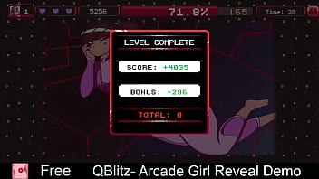 Arcade girl reveal demo free game itchio xonix puzzle 2d adult arcade eroge erotic indie nsfw retro unity