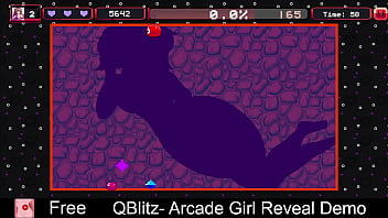 Arcade girl reveal demo free game itchio xonix puzzle 2d adult arcade eroge erotic indie nsfw retro unity
