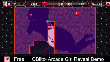 Arcade girl reveal demo free game itchio xonix puzzle 2d adult arcade eroge erotic indie nsfw retro unity