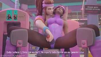La cachonda brigitte ayuda a entrenar a sombra en el gym con una condición baronstrap subs latino