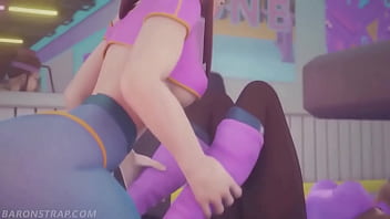 La cachonda brigitte ayuda a entrenar a sombra en el gym con una condición baronstrap subs latino