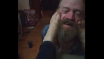 Toe fucked in the nose hole