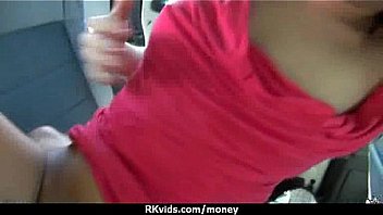 Sex for cash turns shy girl into a slut 17