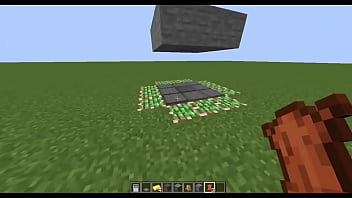 Teste de sexo anal no minecraft