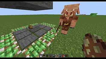 Teste de sexo anal no minecraft