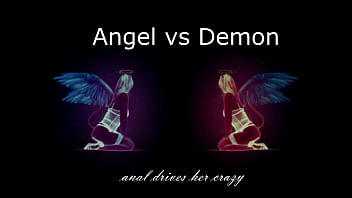 Succubus turns into angel in hard anal and asstomouth action roleplay cosplay anal