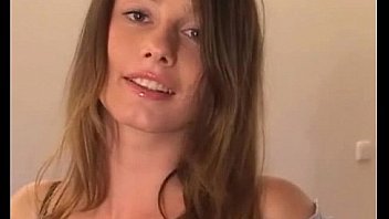 Teen masturbates in the dining room