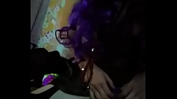 My gf fingering and sucking my cock