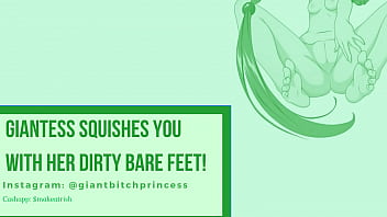 Audio only hot giantess crushes you under her dirty bare soles audio roleplay fantasy Audio only hot giantess crushes you under her dirty bare soles audio roleplay fantasy