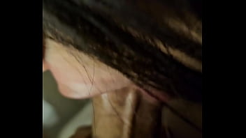 Cumming on wife's breasts