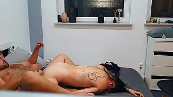 Angry girl just ride a bit man by amazon position they didnt end it