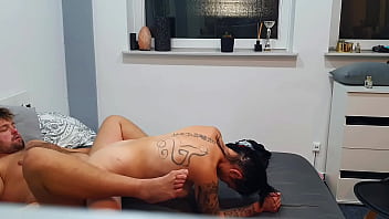 Angry girl just ride a bit man by amazon position they didnt end it