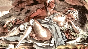 Retro erotic drawings