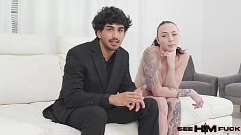 Indica marie’s rimjob skills shine as she licks jay raw’s ass