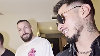 Creampie after the party with the waitress