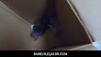 Playing with my stepsisters ass