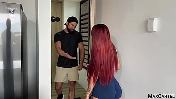 Fat ass redhead gets a new personal trainer Fat ass redhead gets a new personal trainer