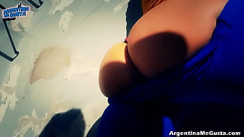 Brand new cameltoe model sweet perfect shaped cameltoe and amazing round ass