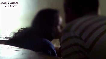 Mi cornudo y yo disfrutando de la rica verga de mi novio