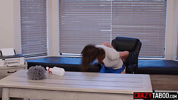Horny babe fucked by janitor and professor at the same time and babe enjoyed deepthroat and rough fucking Horny babe fucked by janitor and professor at the same time and babe enjoyed deepthroat and rough fucking