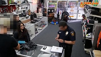 Couple bitches try to steal and screwed